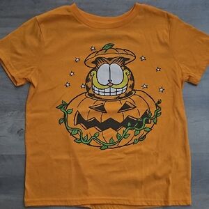 Disney Orange Halloween Tee - Short Sleeve
